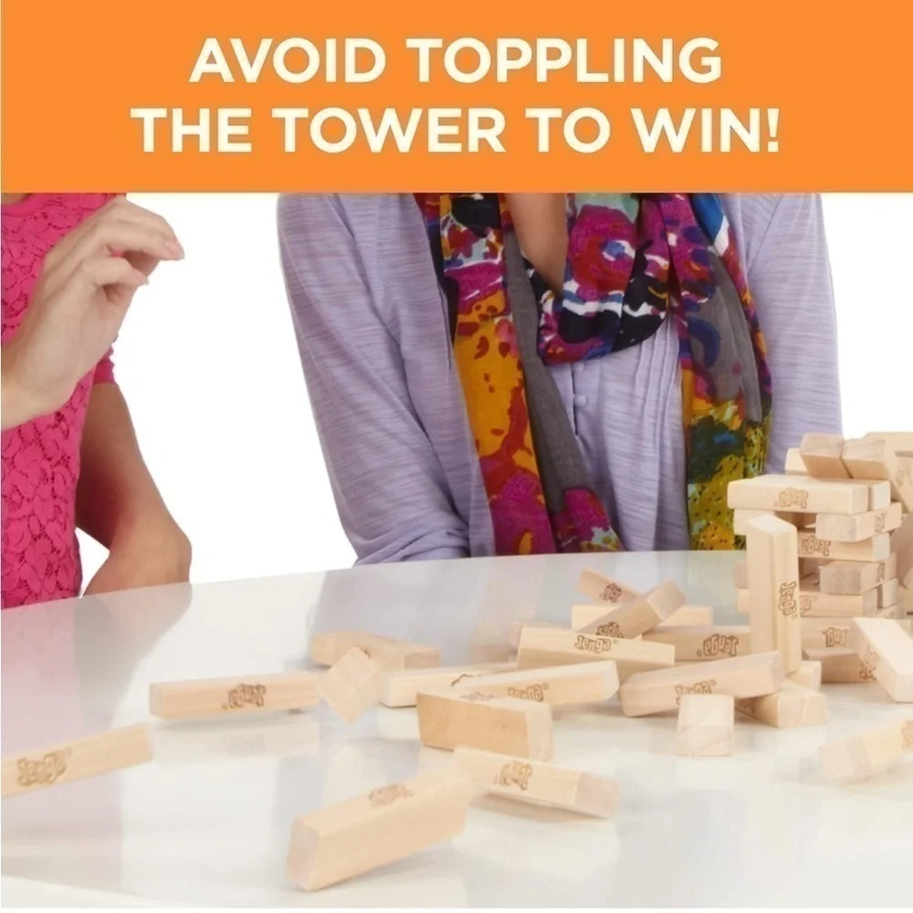 • Jenga • The Original Wood Block Game